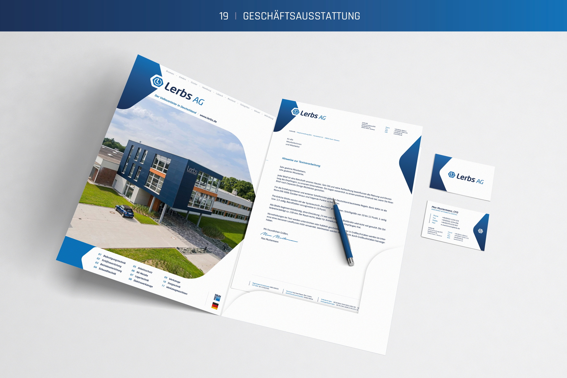 Geschäftsausstattung I Mockup