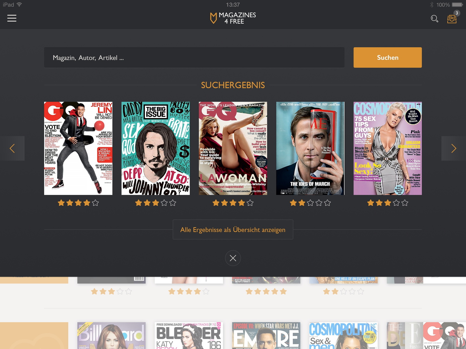 Magazines4Free App-Screenshot 4