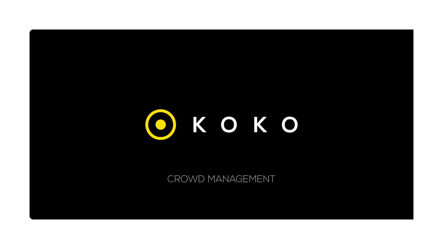 KOKO Crowd Management Corporate Design 1