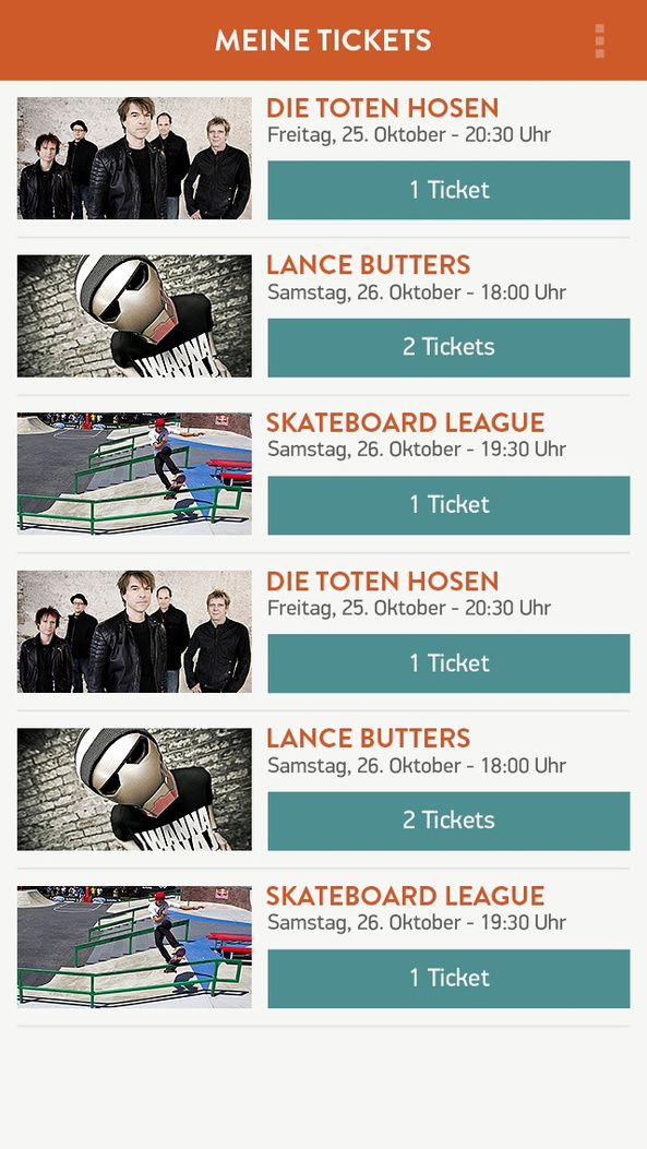 Tickethelden App-Screenshot 5
