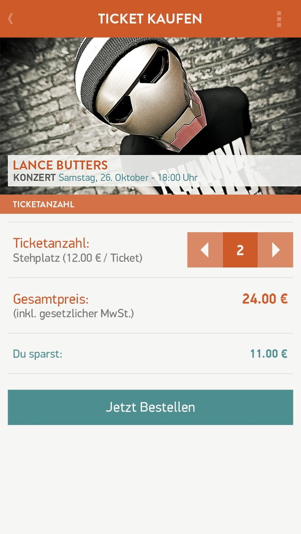 Tickethelden App-Screenshot 3